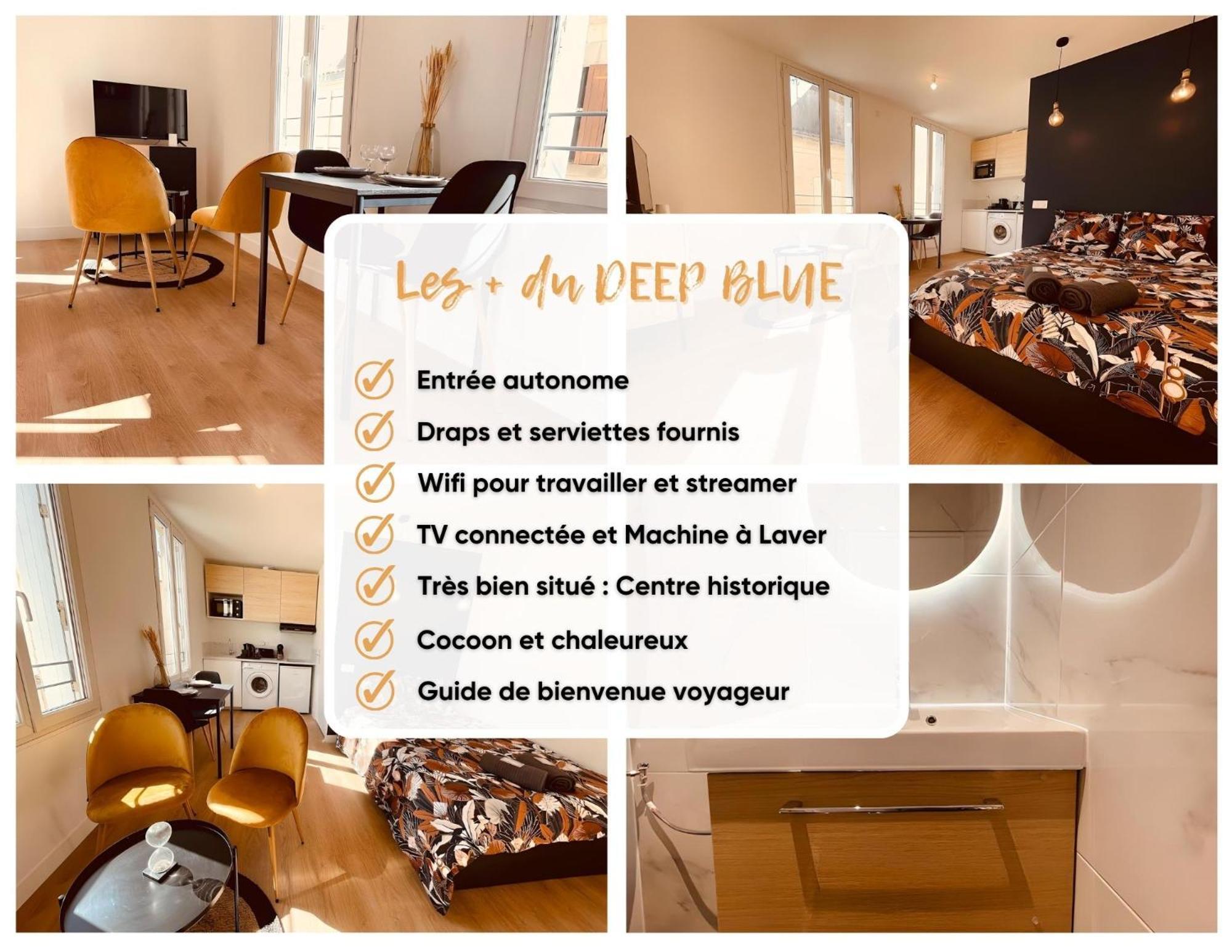 Le Deep Blue - Home Homy Niort Eksteriør billede